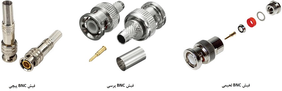 انواع فیش bnc